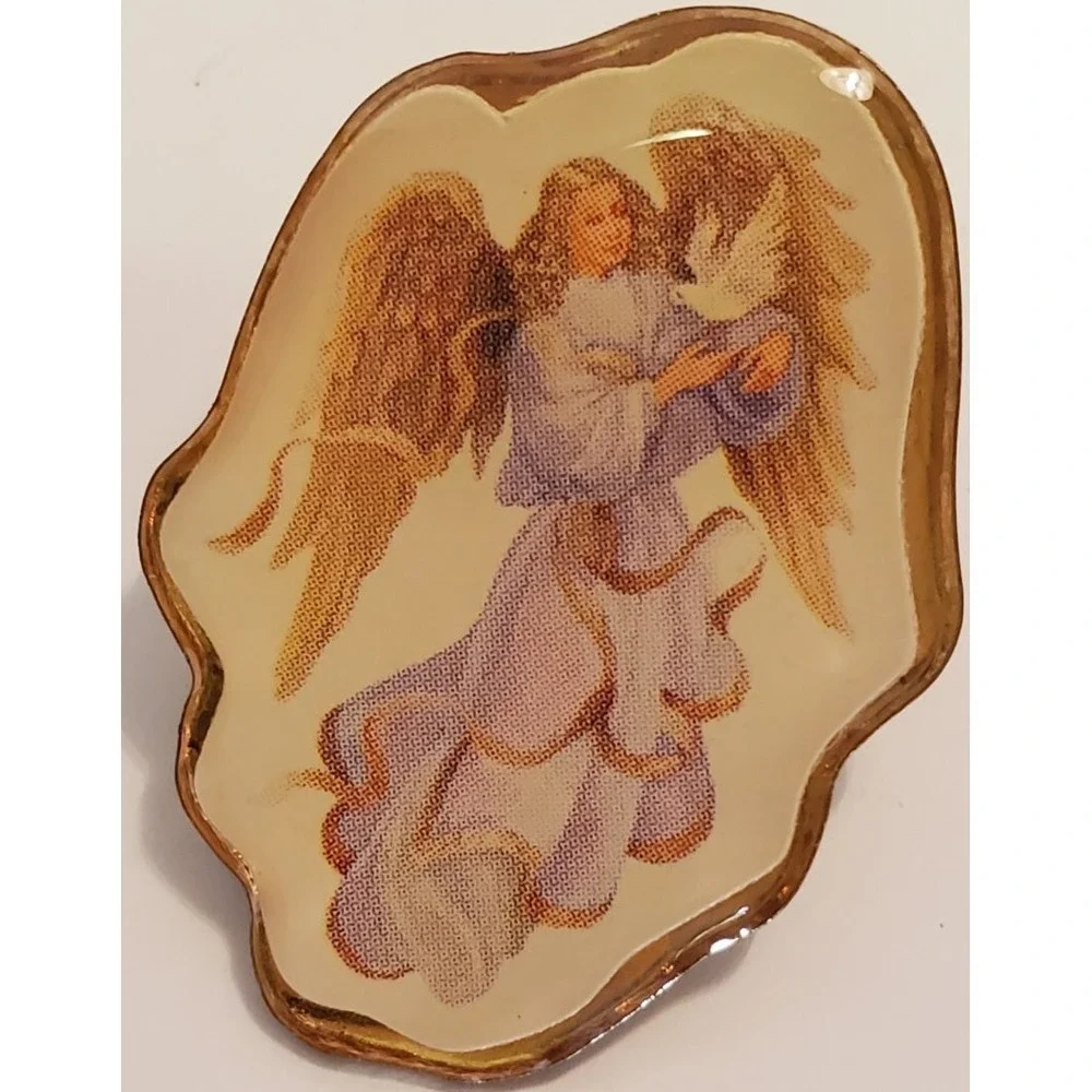 Guardian Angel Religious Pin